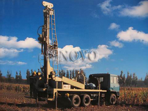 Highly Efficient Water Well Drilling Rig SIN600  drilling, diameter 100mm - 700mm