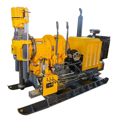 جهاز الحفر الأساسي XY-3B بالديزل أو المحرك الكهربائي مع 35.3KW / 2000rpm / Max.utput Torque 3550N.m / 600m Depth