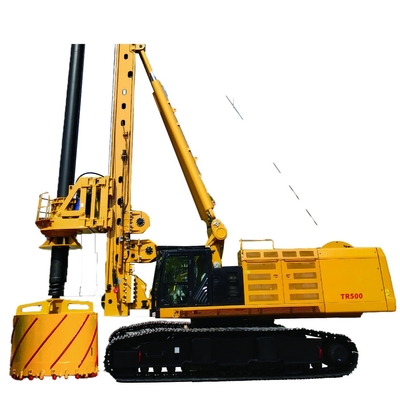 جهاز الحفر الدوراني الهيدروليكي ذو العمق الفائق 130m 4000mm Dia مثبت على هيكل CAT الأصلي لأعمال البناء