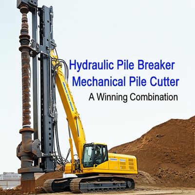 كاسح كومة هيدروليكي بضغط 180mm Crowd Stroke 32mpa وتدفق 200L / min للزيت للكاسح الكفاءة