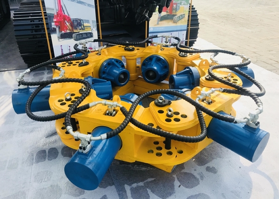آلة قطع كومة SPA5 الهيدروليكية مع 150mm اسطوانة كسر كومة خرسانية ، قطع كومة مستديرة