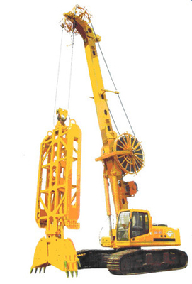 قوة المحرك 261KW آلة جدار الحجاب الحاجز عرض الخندق 800-1200mm