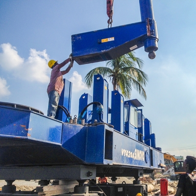 PHC Concrete 5.24m / Min 650mm سائق كومة هيدروليكي ثابت